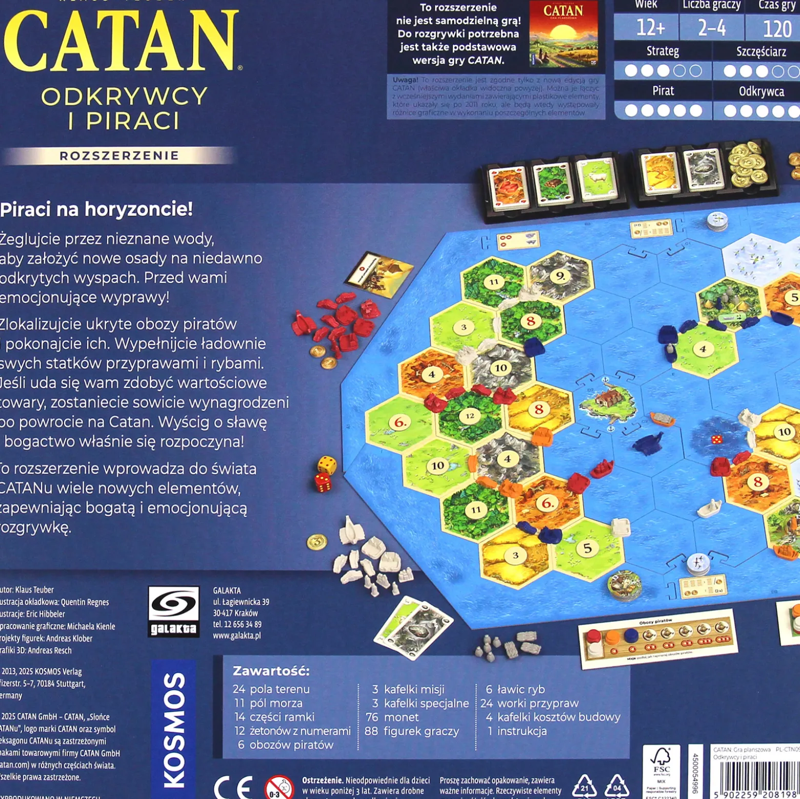 Catan: Odkrywcy i Piraci (edycja 2025)