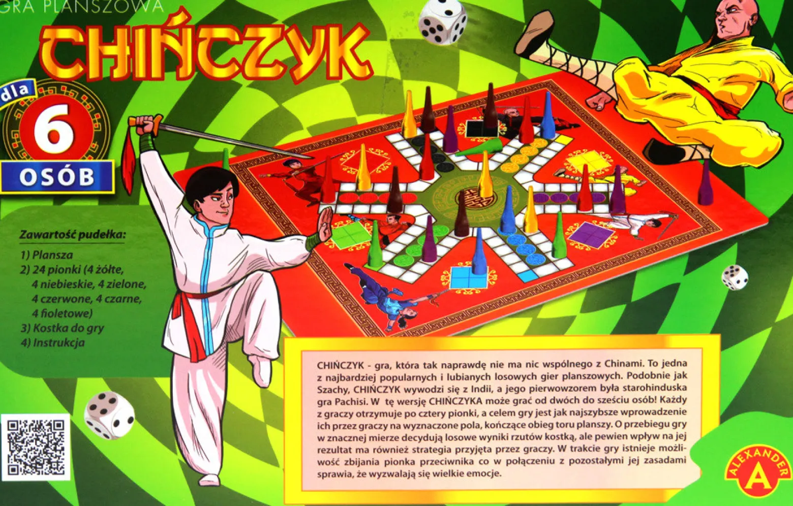 Chińczyk dla 6 osób