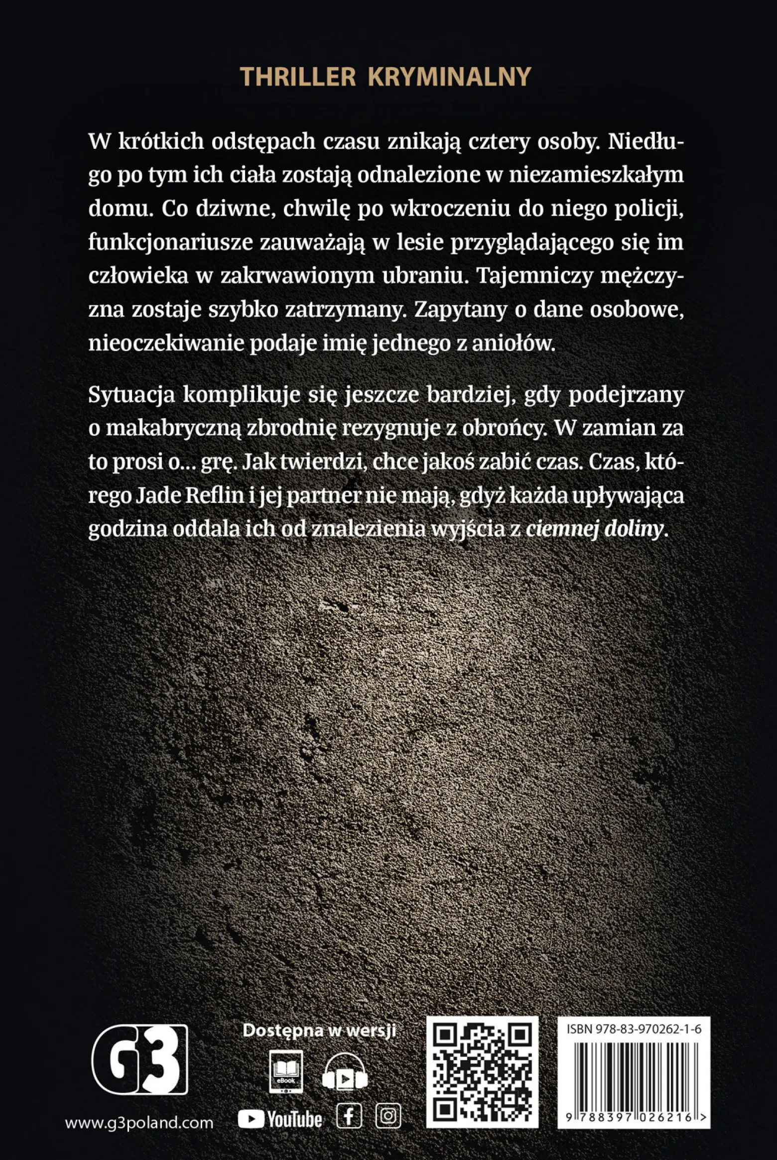 Ciemna dolina (Cykl: Jade Reflin, tom 2)