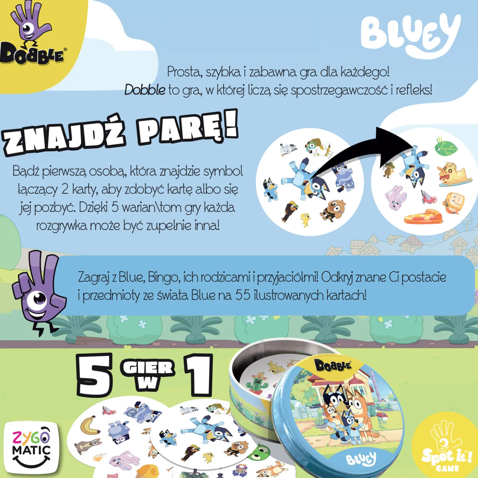 Dobble: Blue (Eco)