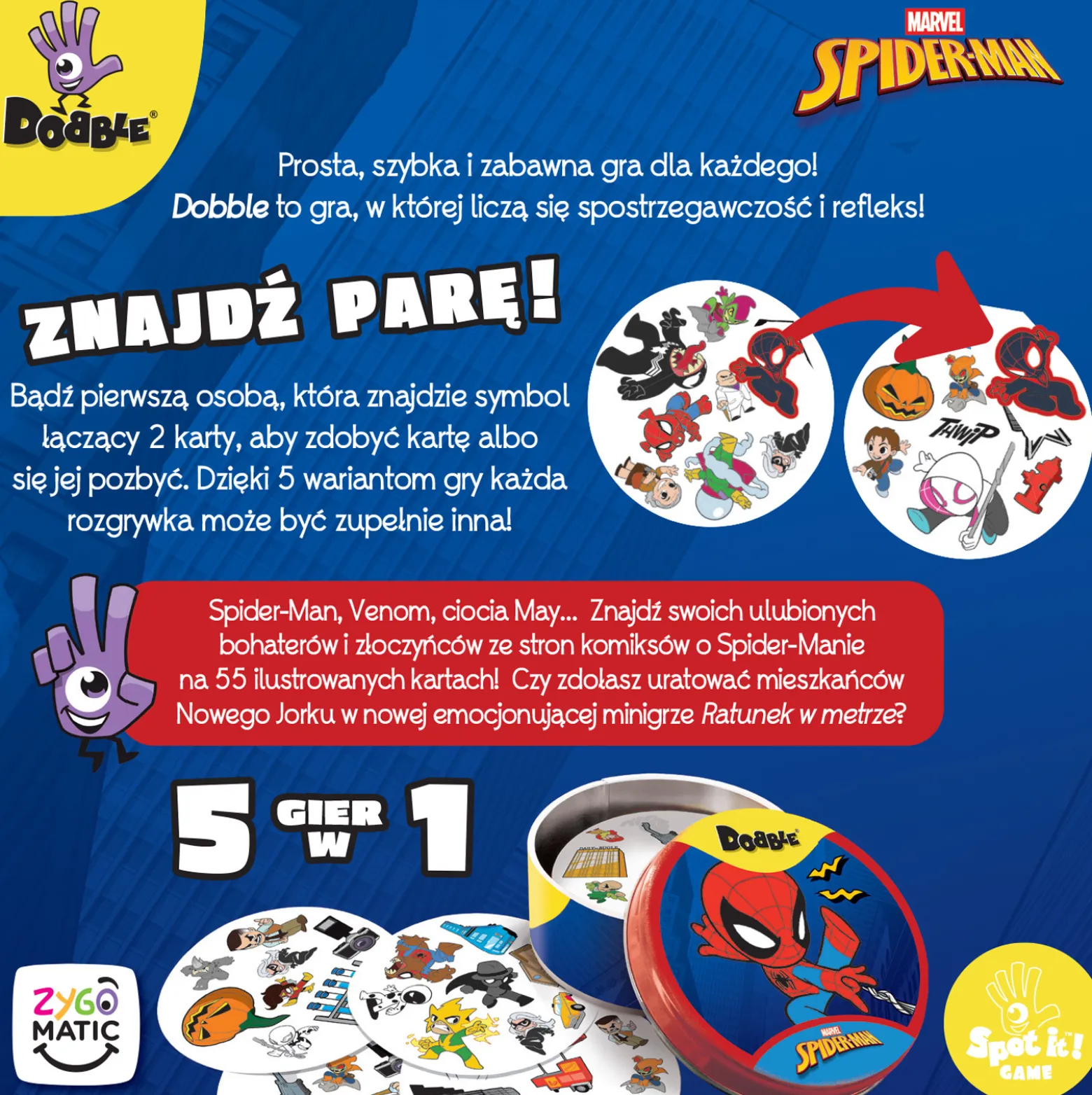 Dobble: Spider-Man (Eco)