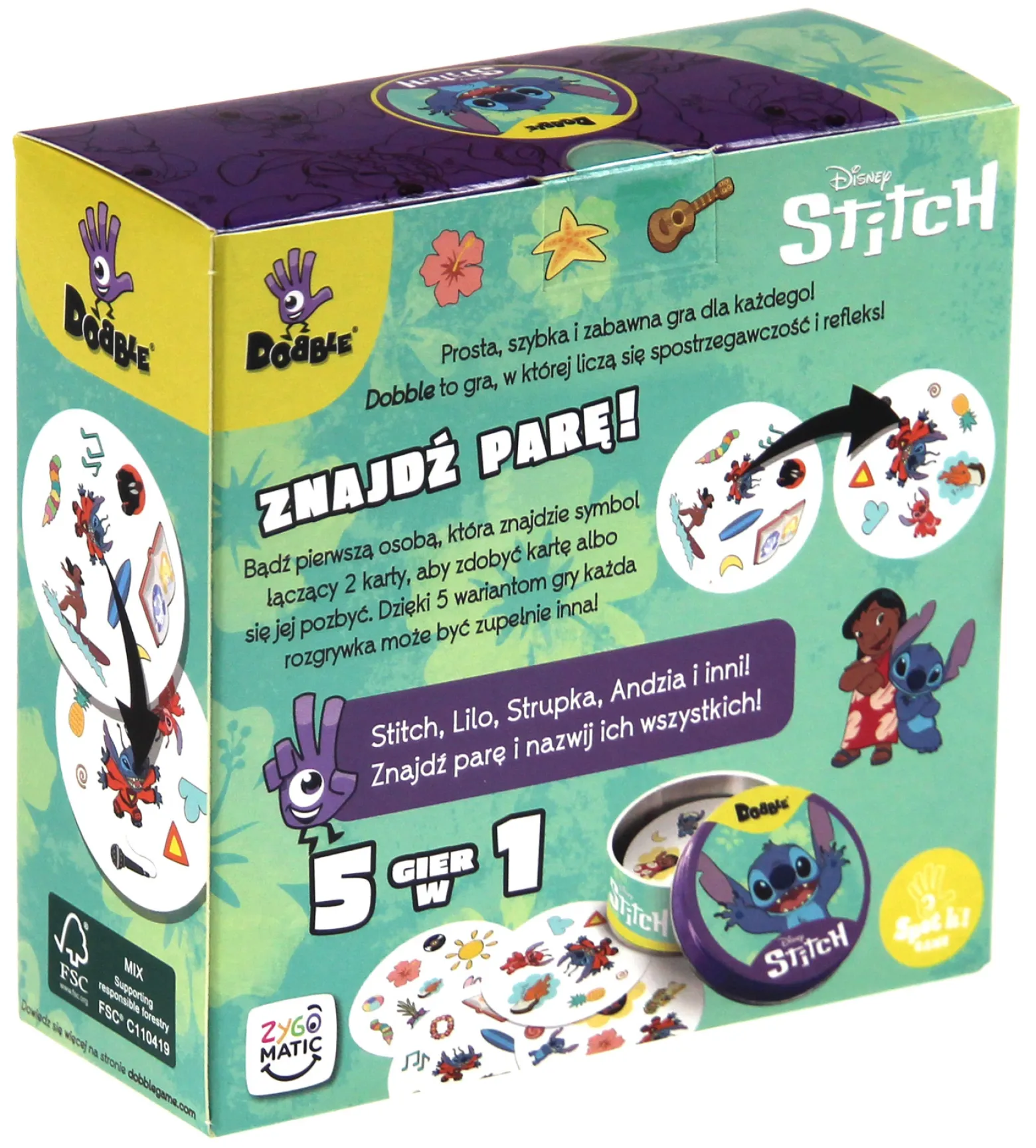 Dobble: Stich (Eco)