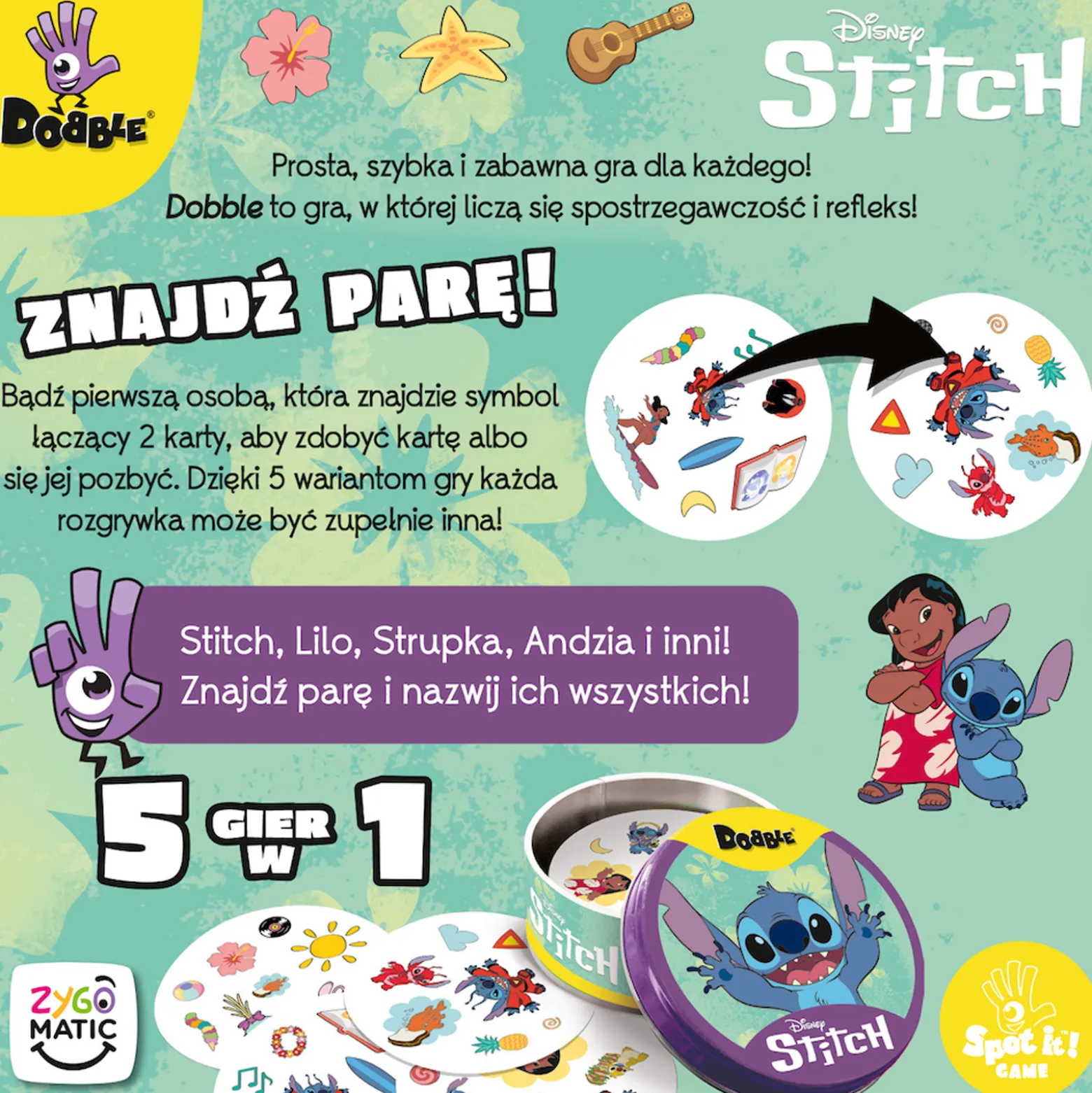Dobble: Stich (Eco)