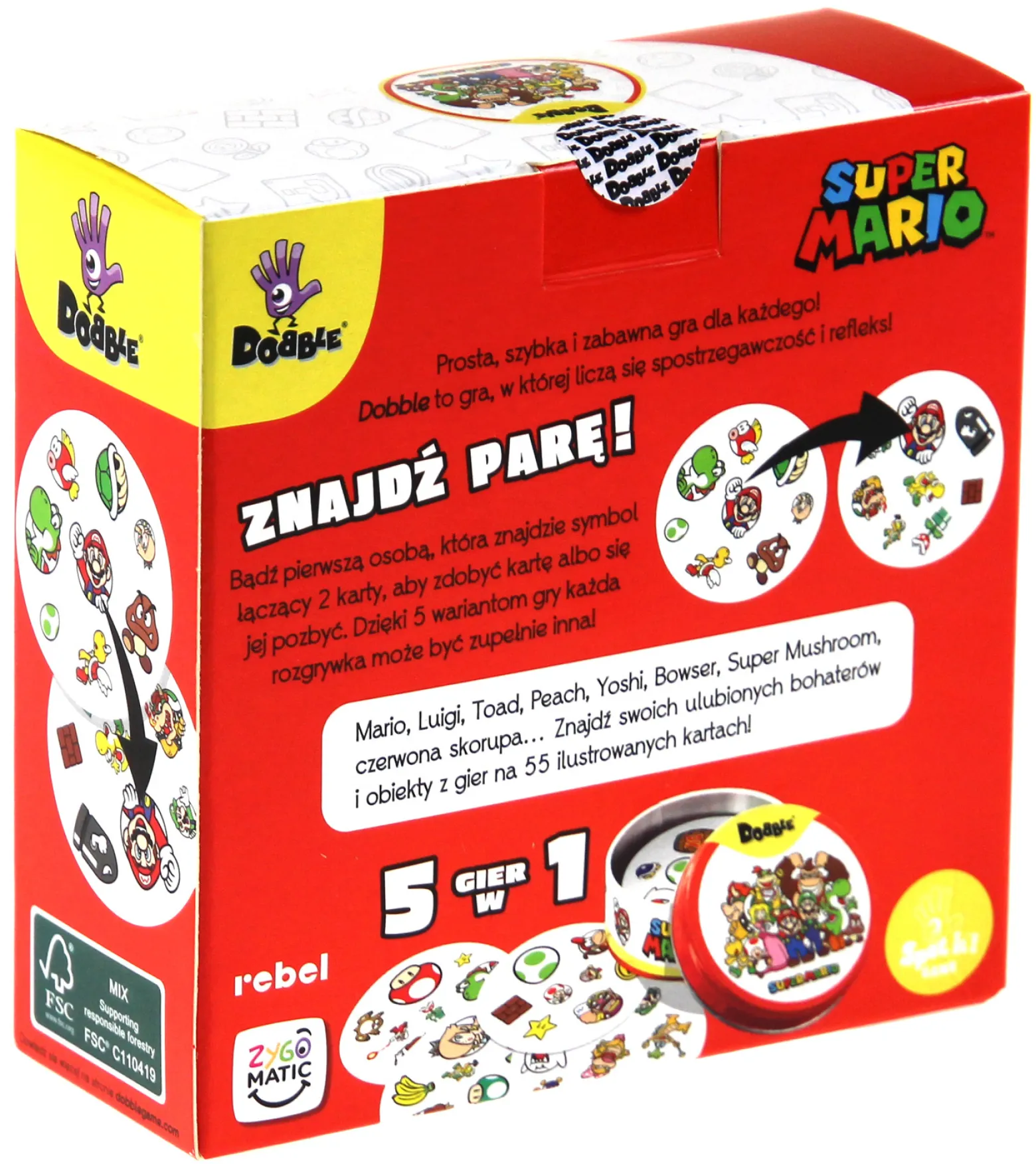 Dobble: Super Mario (Eco)