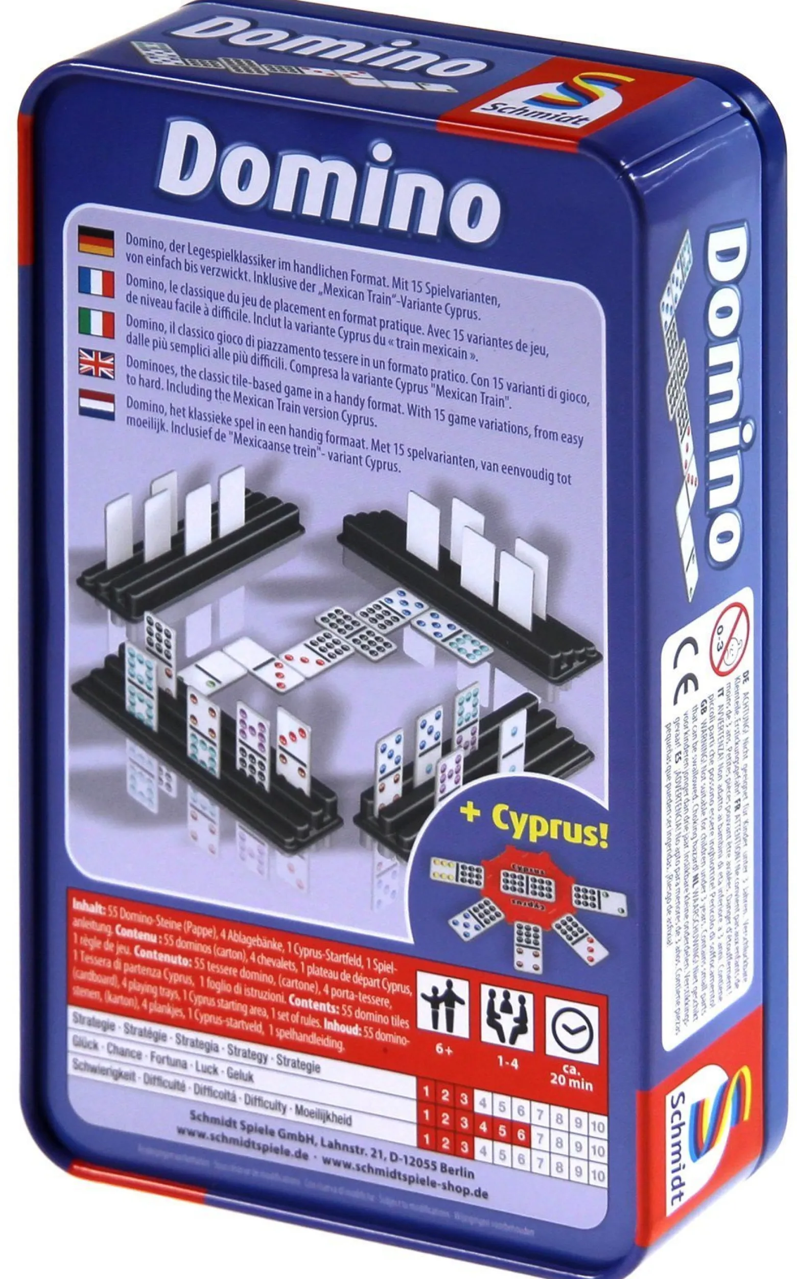 Domino (w metalowej puszce)