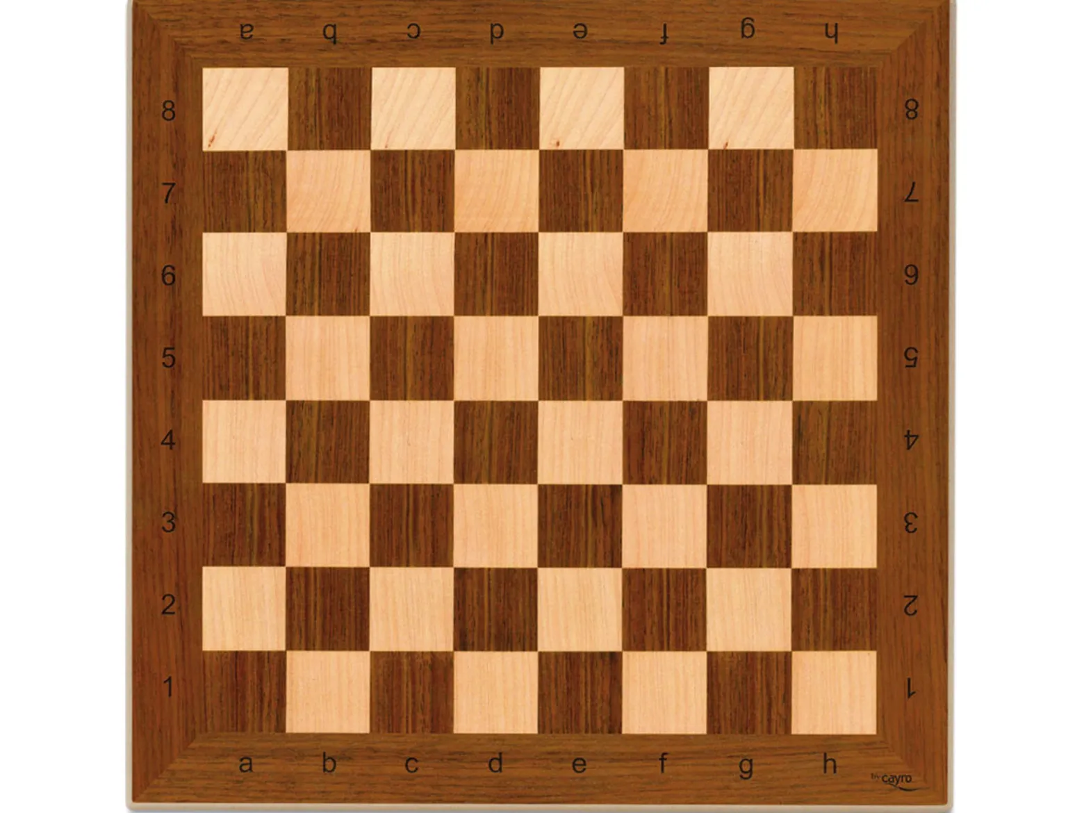 Drewniana plansza do gry (Szachy / Chińczyk 40x40 cm) (T-139)