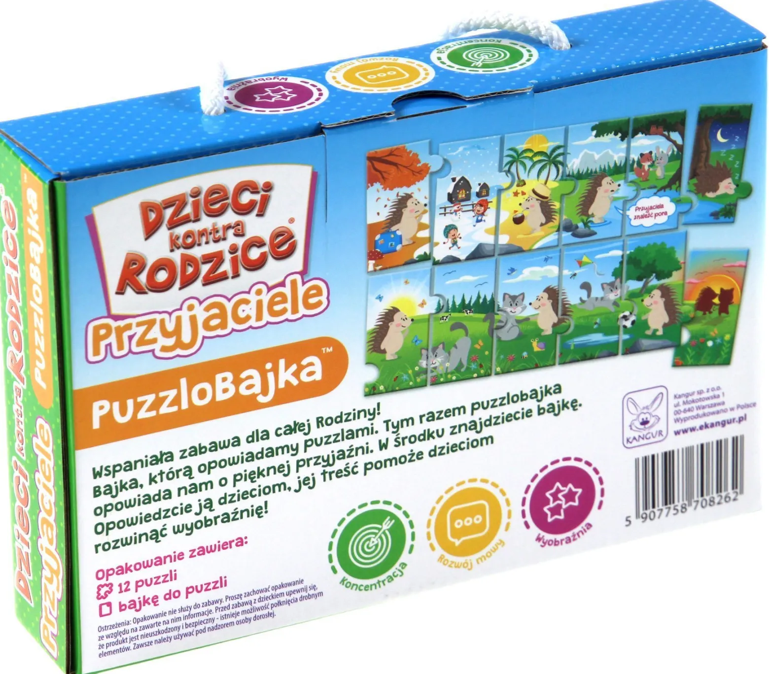 Dzieci kontra Rodzice - Przyjaciele (puzzlobajka)