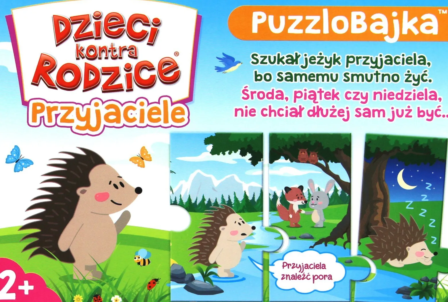 Dzieci kontra Rodzice - Przyjaciele (puzzlobajka)