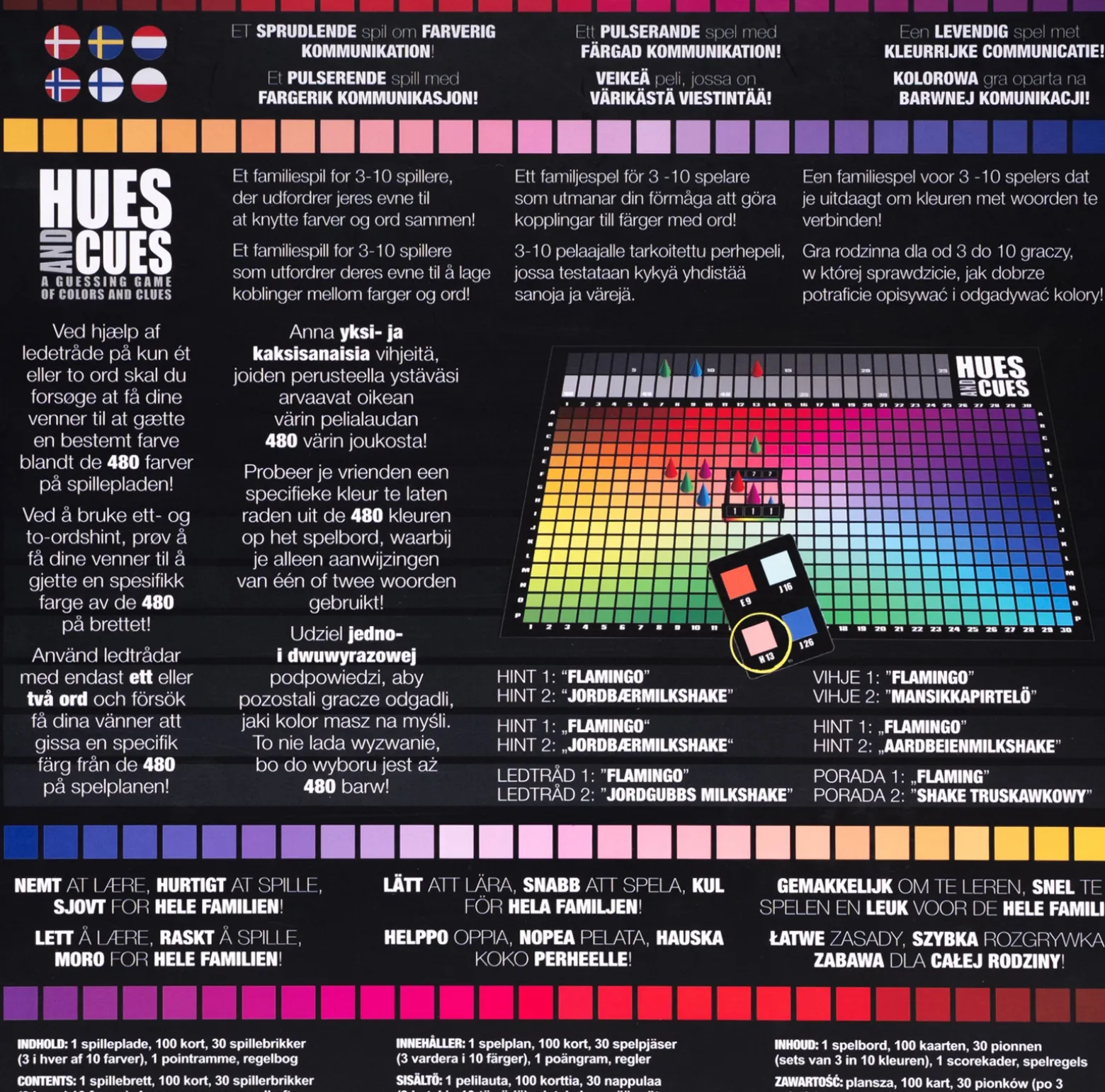 Hues and Cues (edycja europejska)
