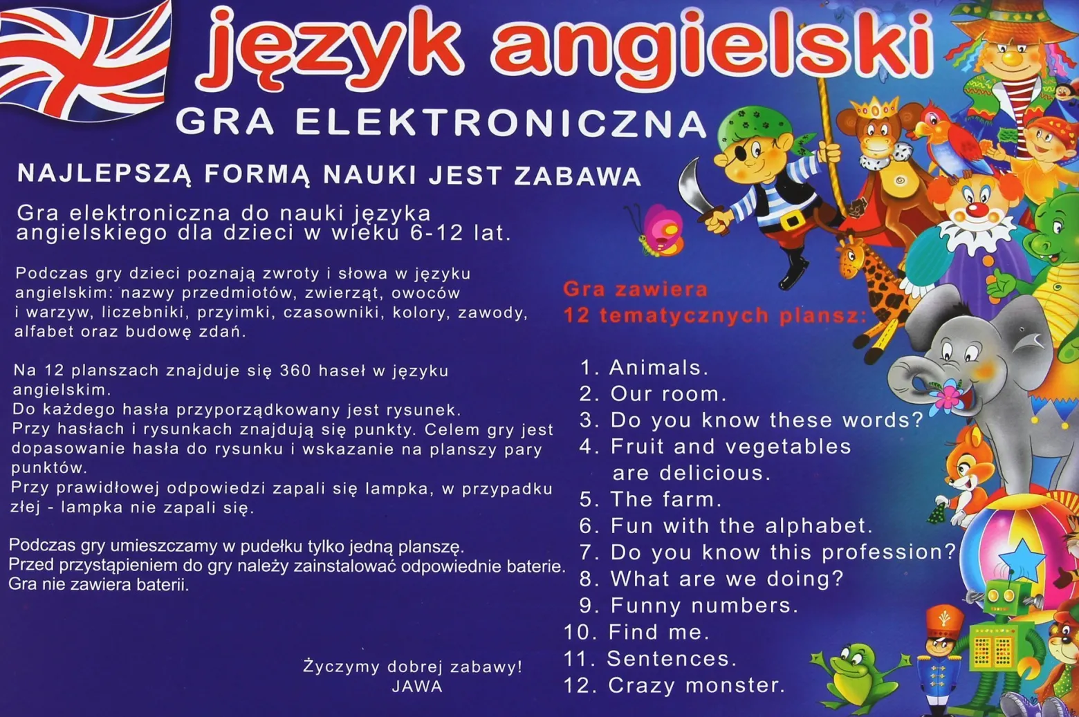 Język angielski - gra elektroniczna