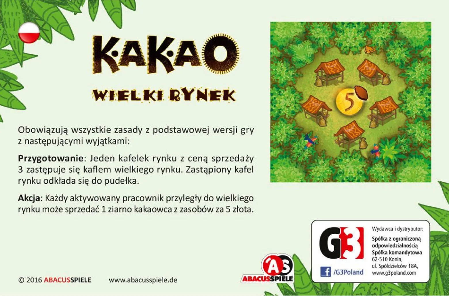 Kakao + Czekolada + Diamenty + 3 dodatki (zestaw)