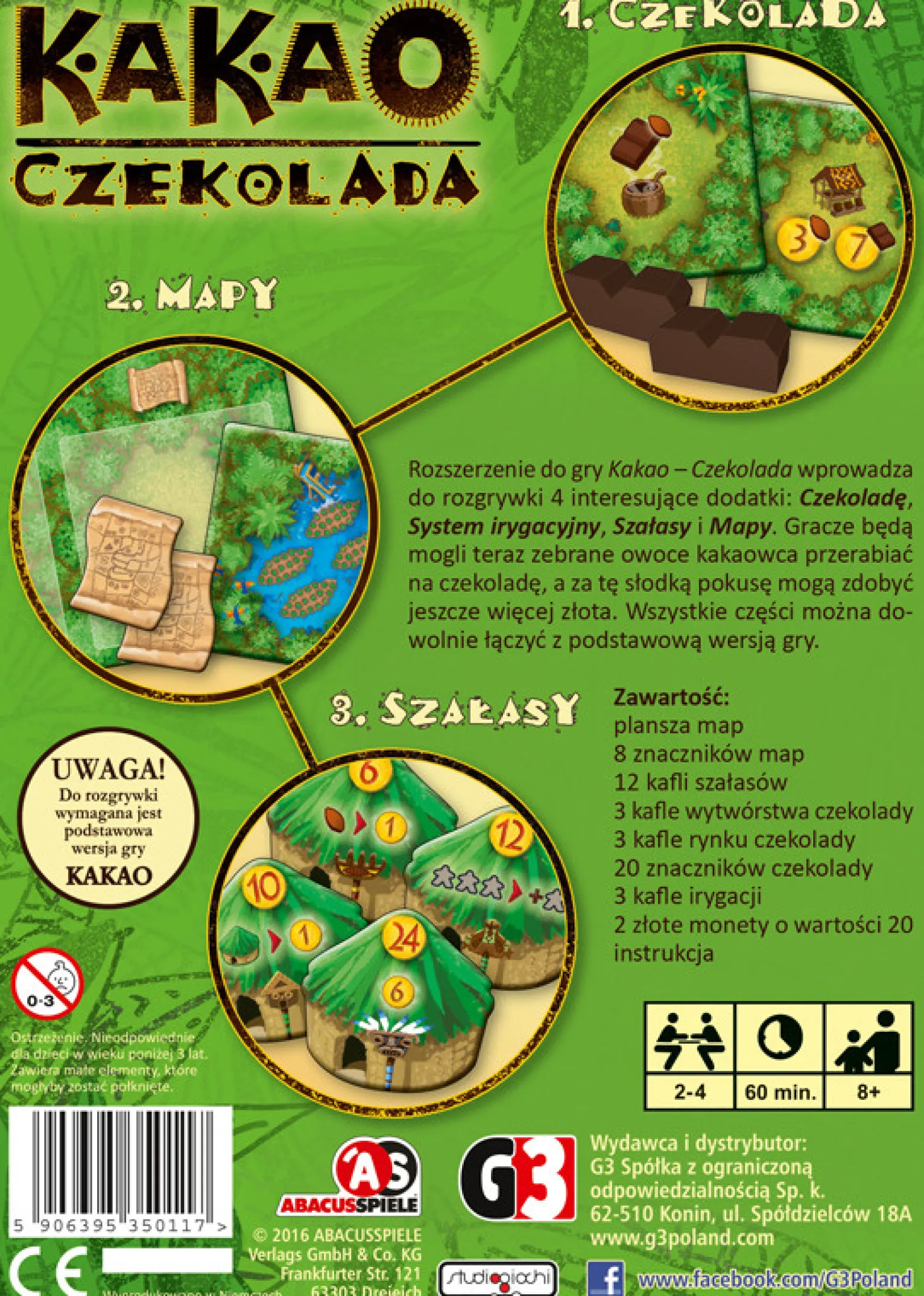 Kakao - rozszerzenie 1. (Czekolada)