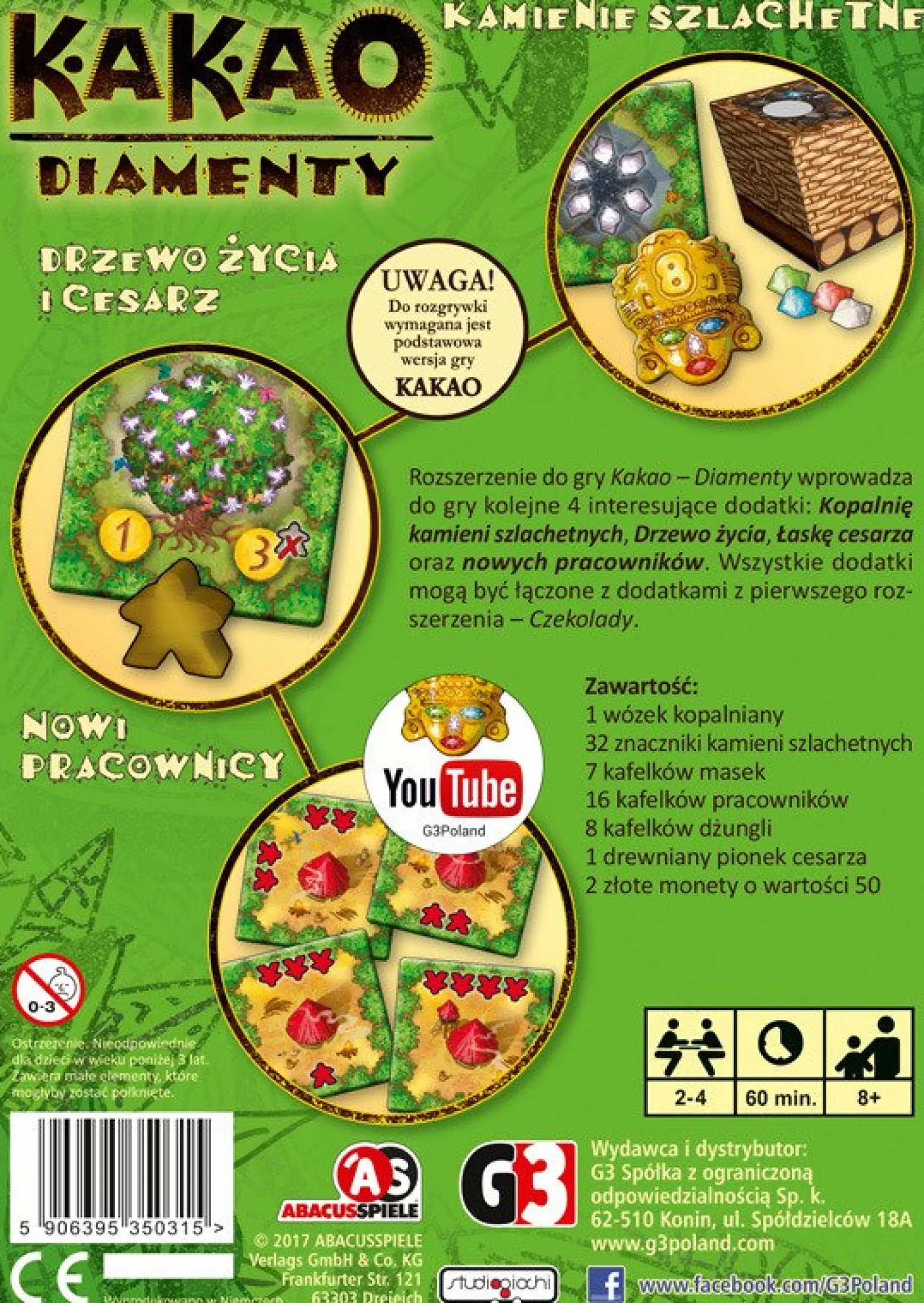 Kakao - rozszerzenie 2. (Diamenty)