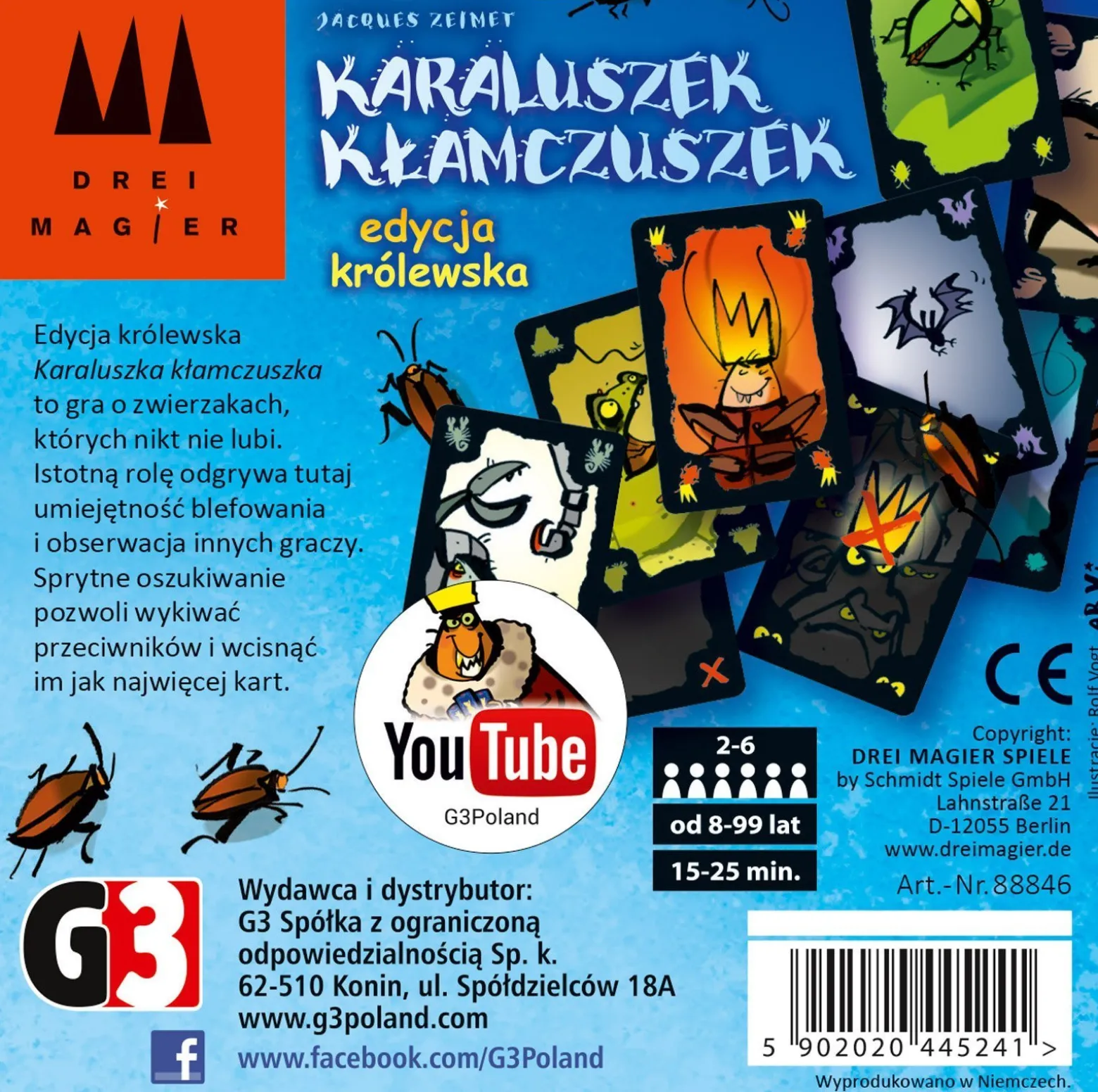 Karaluszek kłamczuszek (edycja królewska)