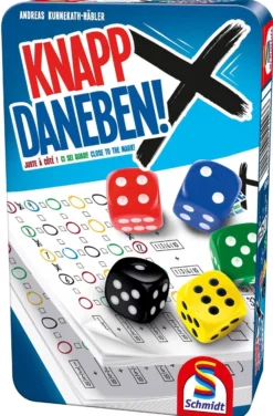 Knapp Daneben! - Blisko znaku! (w metalowej puszce)