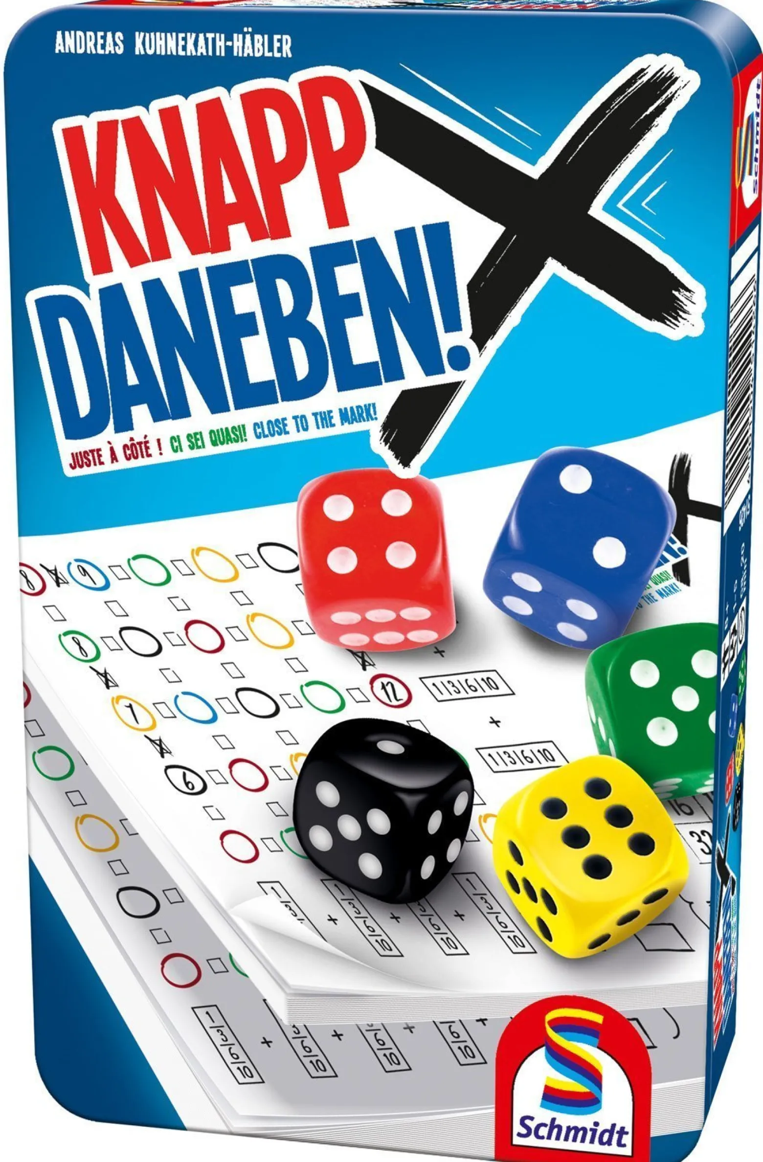 Knapp Daneben! - Blisko znaku! (w metalowej puszce)