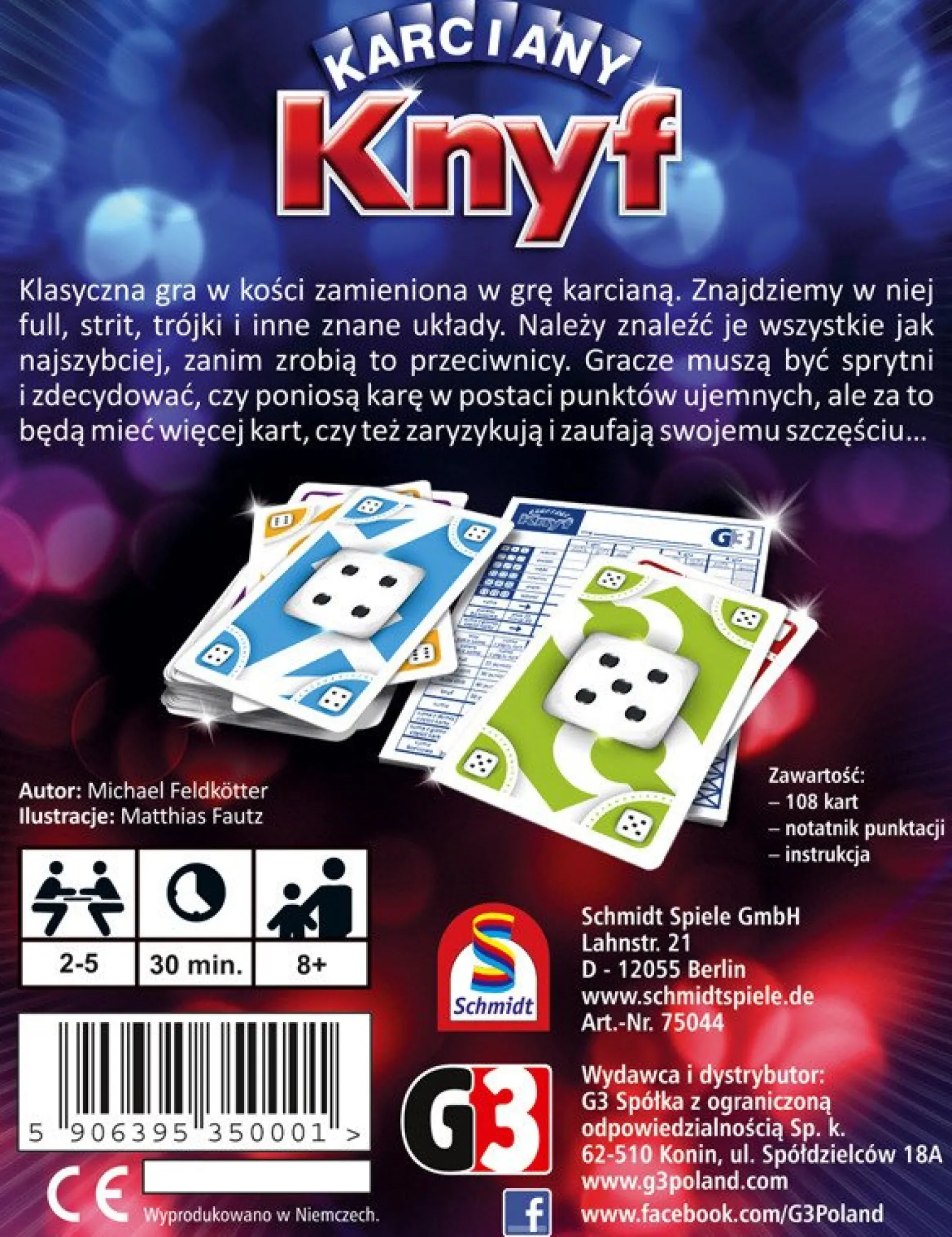 Knyf karciany