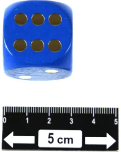 Kości drewniane kolorowe oczkowe 30 mm - 5 szt. (HG)