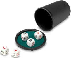 Kości pokerowe - zestaw do gry Lie Me (212)