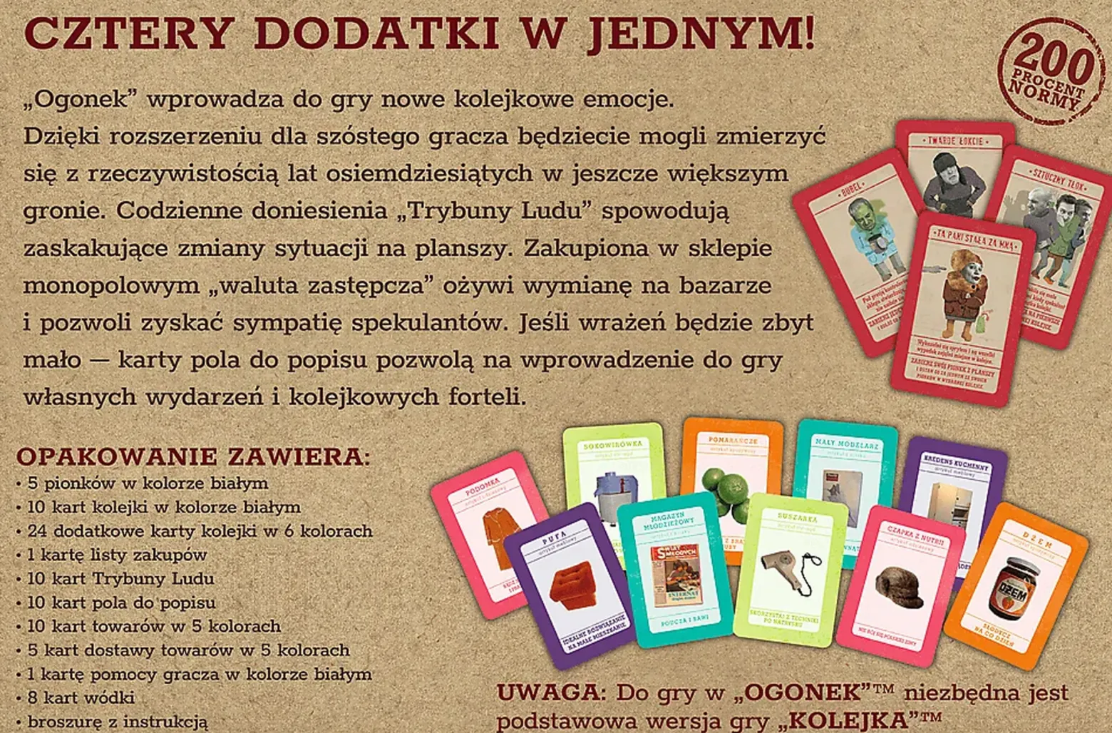Kolejka: dodatek Ogonek