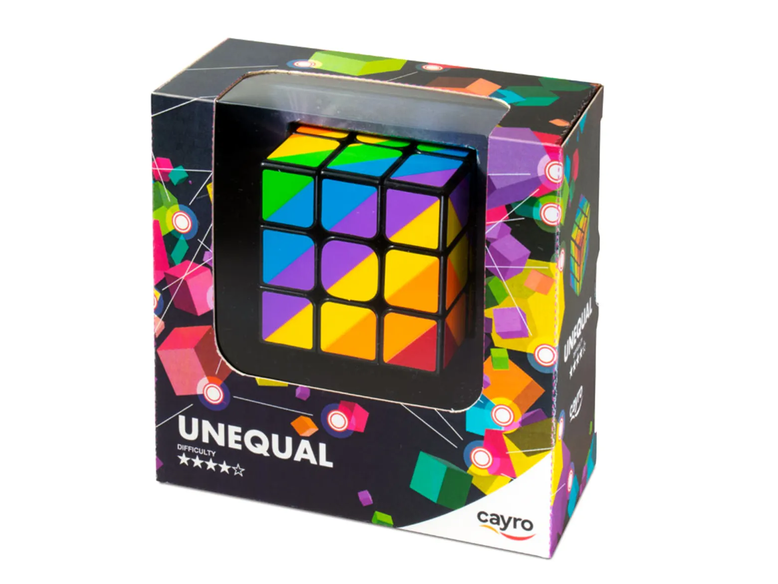 Kostka MoYu 3x3x3 - Unequal - poziom 4/5 (YJ8313)