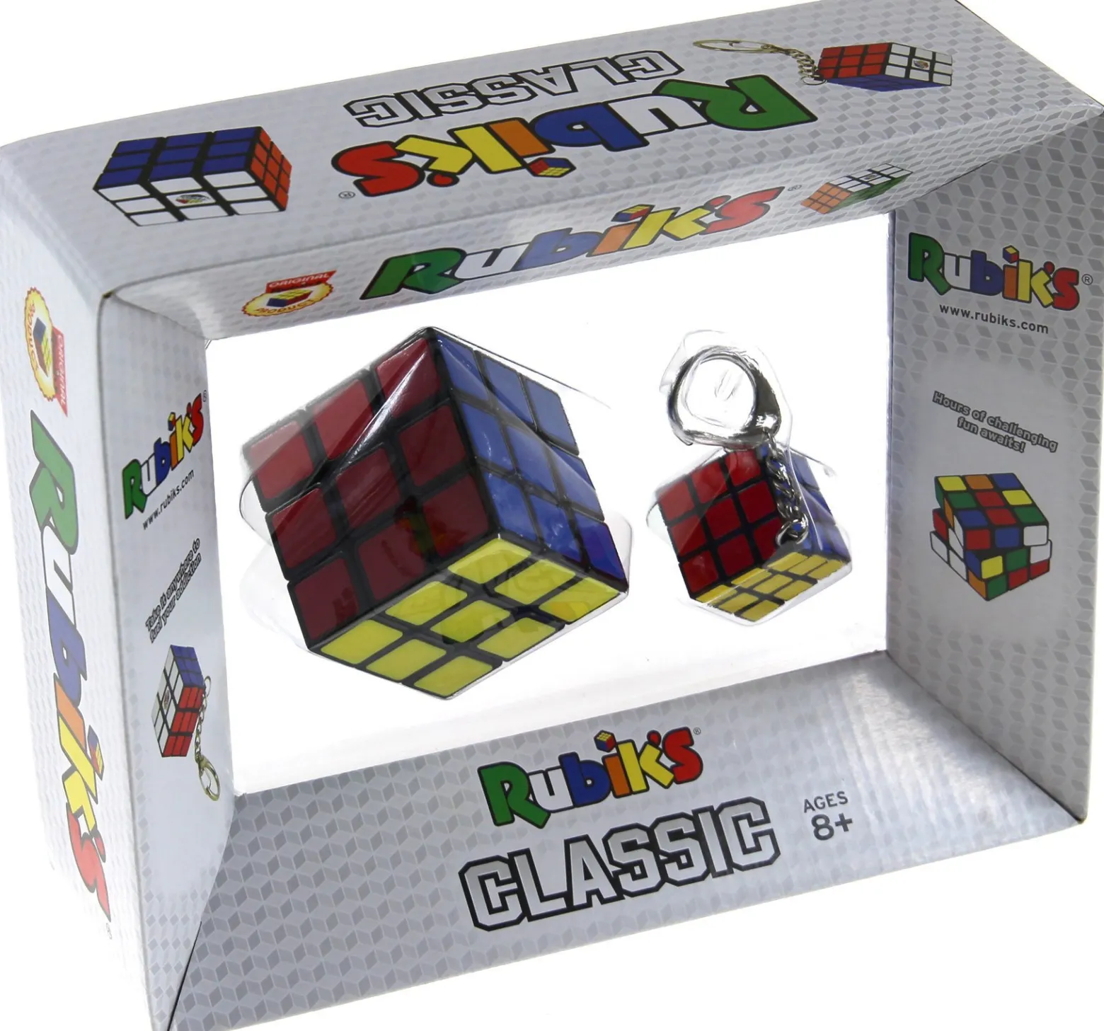 Kostka Rubika - Zestaw 3x3x3 + brelok 3x3x3 (Classic)
