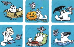 Kot Simona: Latający obiad (Halloween)