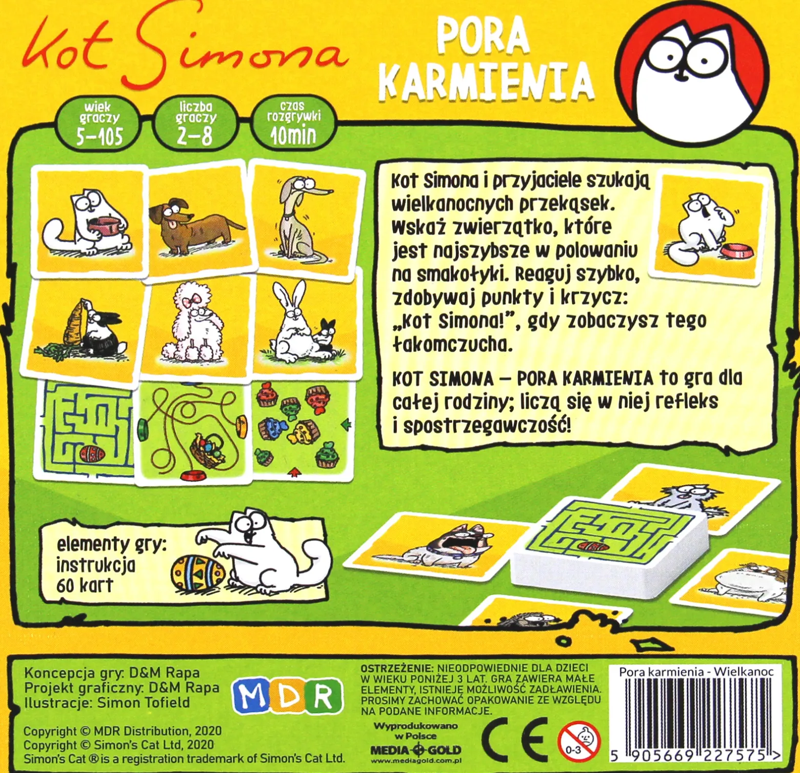 Kot Simona: Pora karmienia (Wielkanoc)
