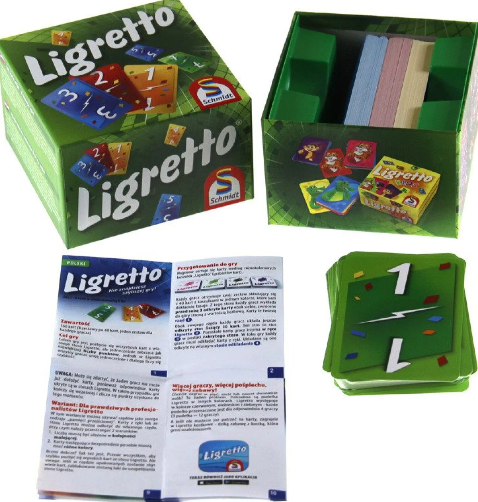 Ligretto w zielonym pudełku (edycja polska)