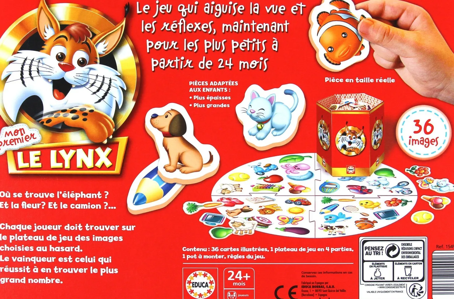 Lynx 36 - Mój pierwszy Ryś (gra dla dzieci)