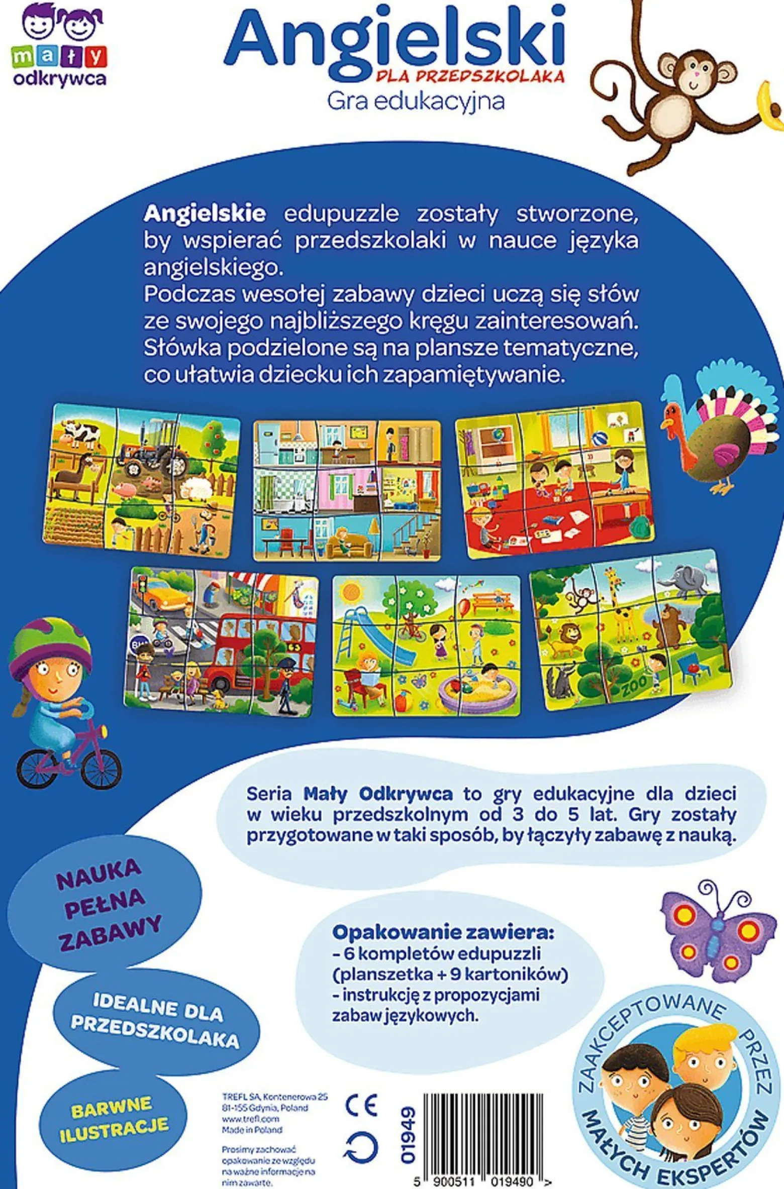 Mały Odkrywca - Angielski dla przedszkolaka