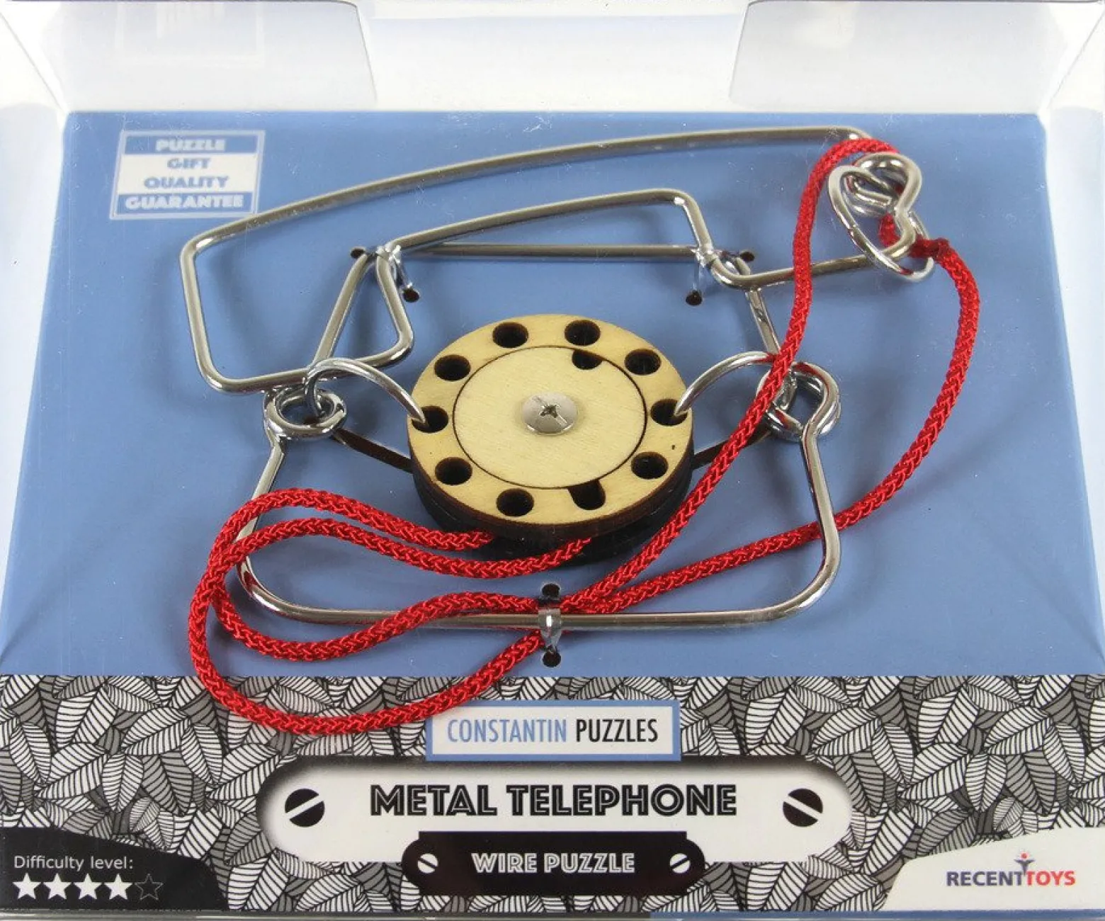 Metal Telephone - łamigłówka Recent Toys - poziom 4/5