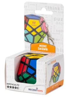 MINI Skewb - łamigłówka brelok Recent Toys - poziom 4,5/5