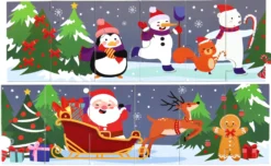 Moje pierwsze puzzle na Święta