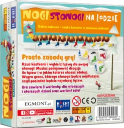 Nogi stonogi na lodzie
