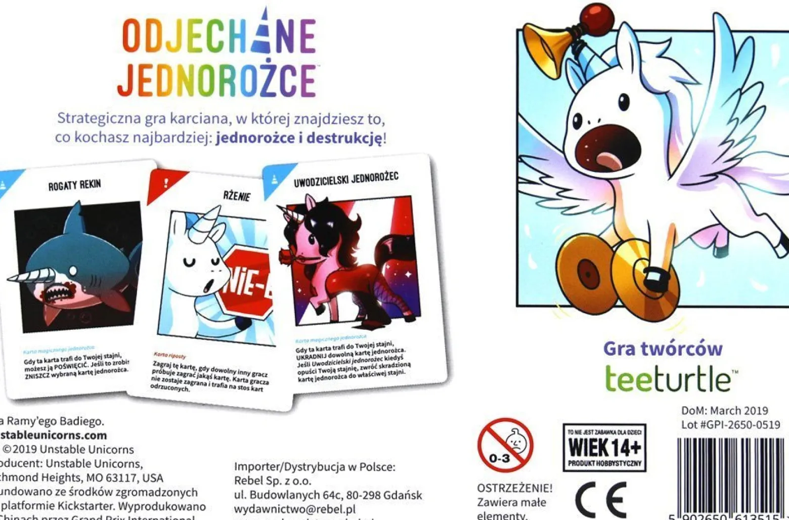 Odjechane jednorożce