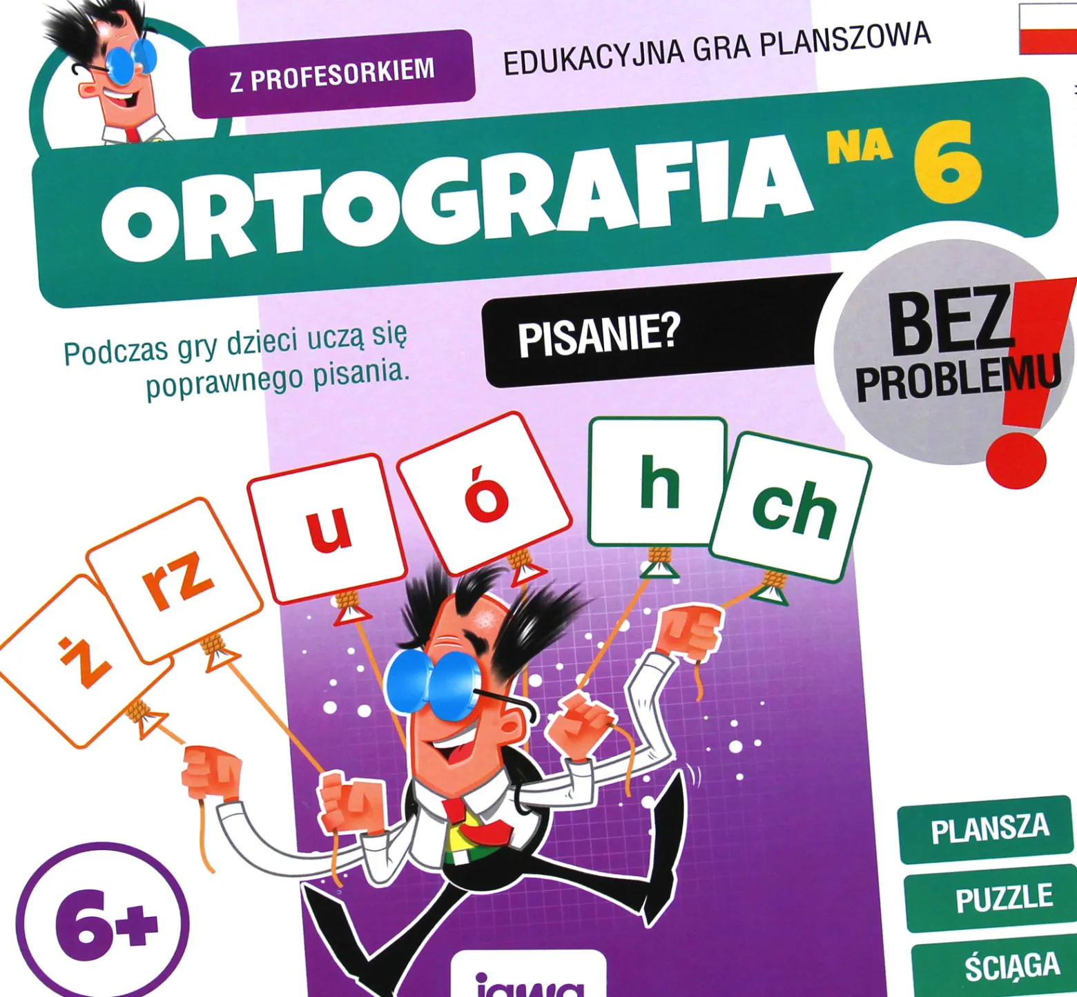 Ortografia na 6 z Profesorkiem