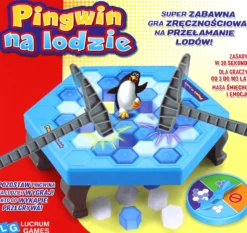 Pingwin na lodzie