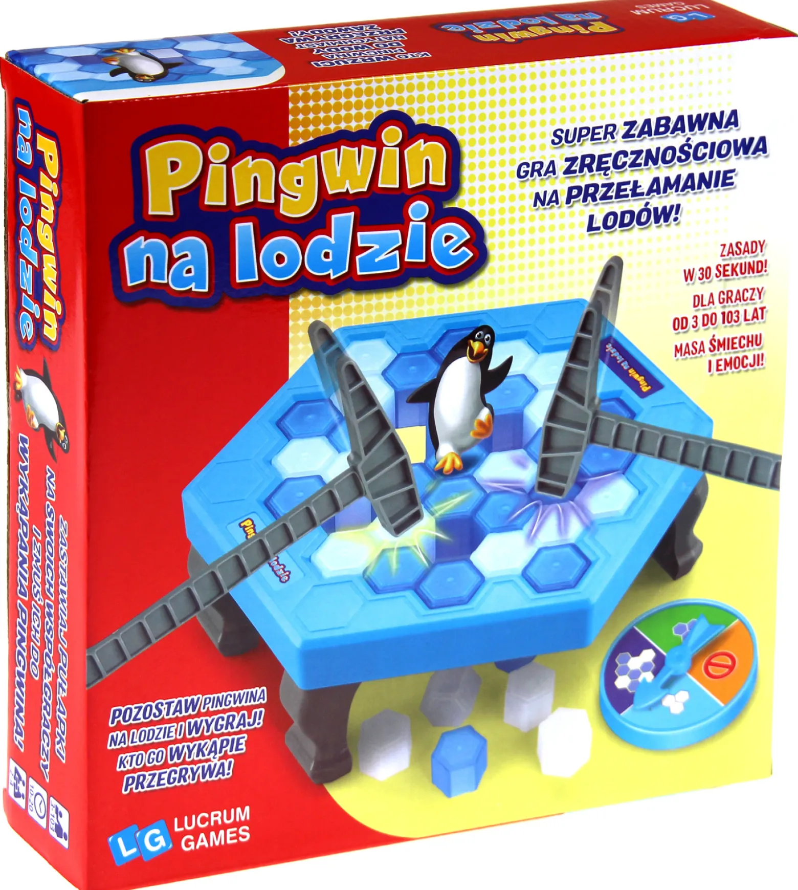 Pingwin na lodzie