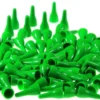 Pionki do gry plastik zwykłe - zielone - 100 szt.
