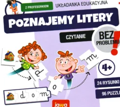 Poznajemy litery z Profesorkiem