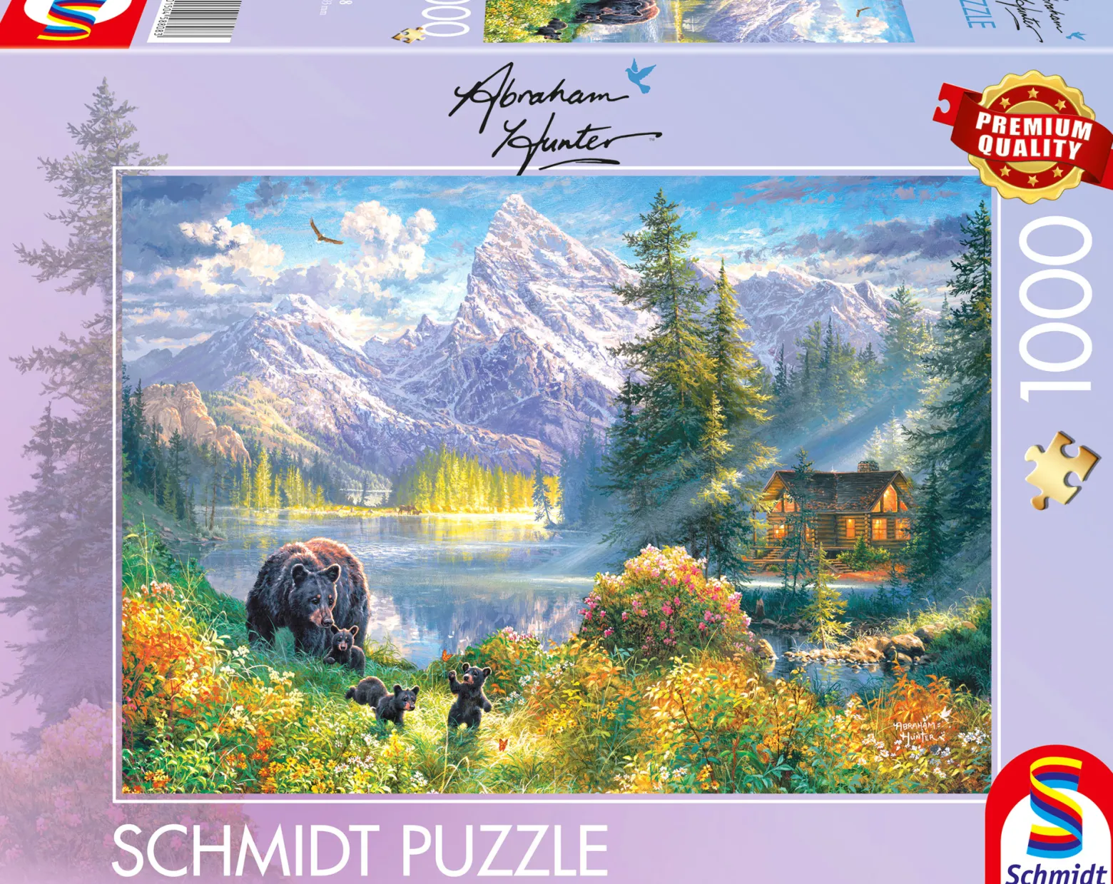 PQ Puzzle 1000 el. ABRAHAM HUNTER Górska sielanka