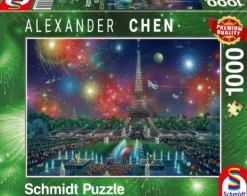 PQ Puzzle 1000 el. ALEXANDER CHEN Fajerwerki nad Wieżą Eiffla