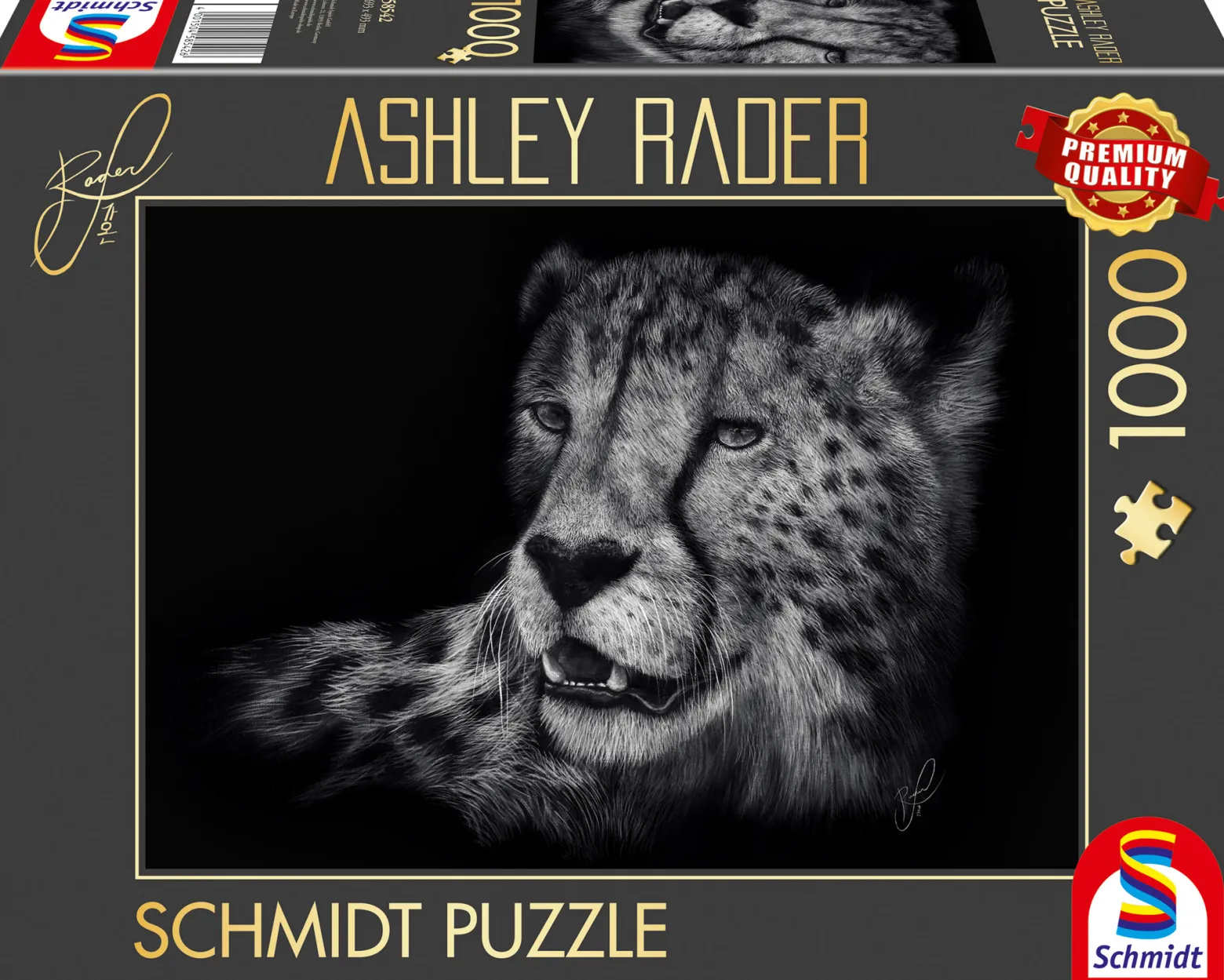 PQ Puzzle 1000 el. ASHLEY RADER Gepard