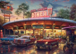 PQ Puzzle 1000 el. BLEND COTA Amerykańska restauracja