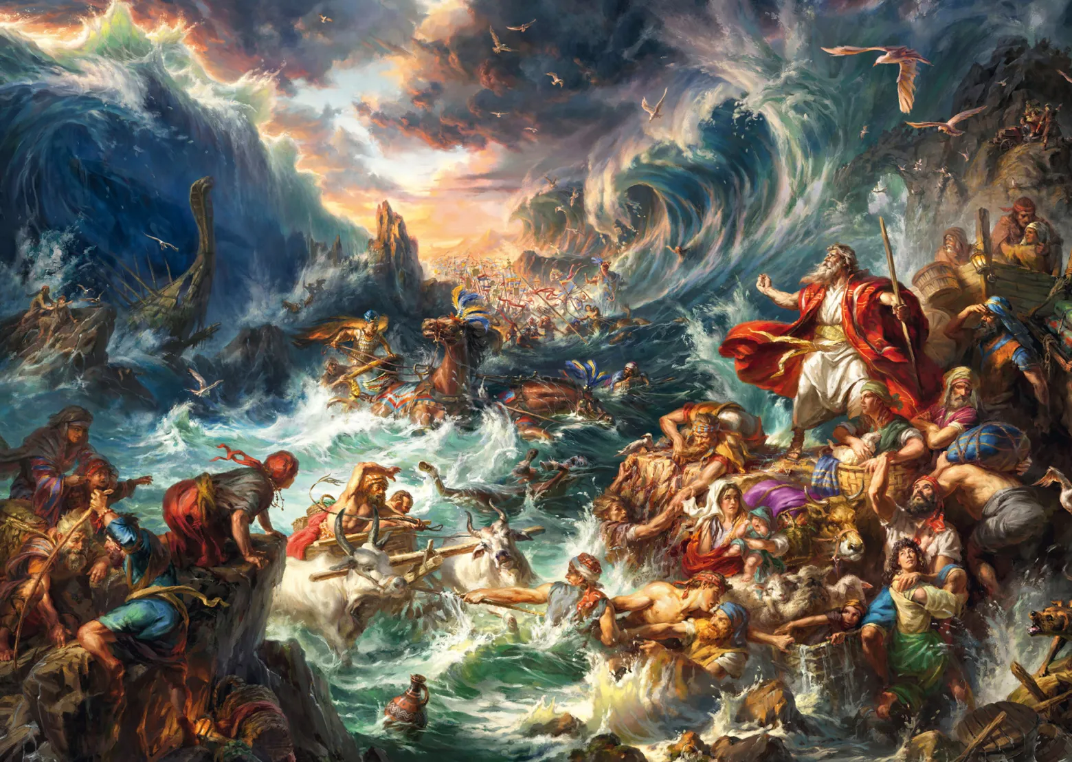 PQ Puzzle 1000 el. BLEND COTA Przejście przez Morze Czerwone