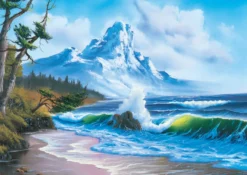 PQ Puzzle 1000 el. BOB ROSS Góra nad morzem