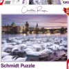 PQ Puzzle 1000 el. CHRISTIAN RINGER Praskie łabędzie