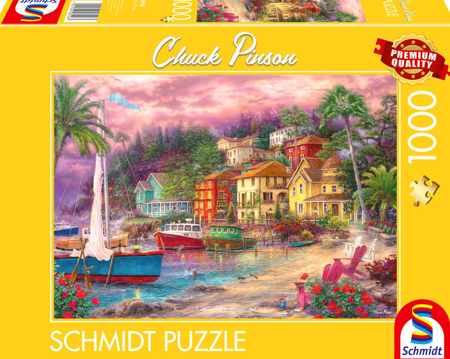 PQ Puzzle 1000 el. CHUCK PINSON Nadmorski urok