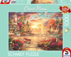 PQ Puzzle 1000 el. CHUCK PINSON Poranek nad jeziorem